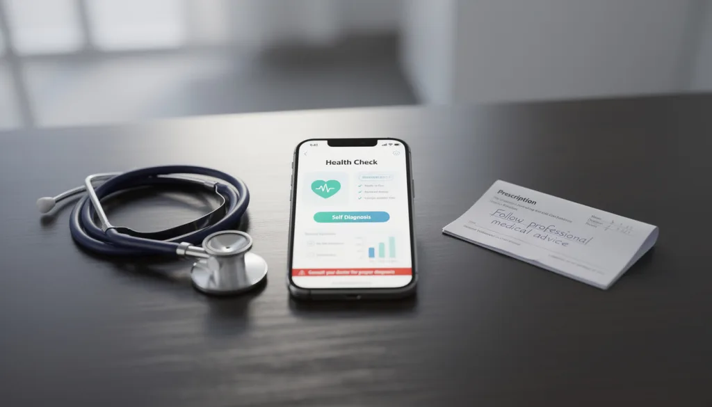 גלה מדוע רופאים מתריעים מפני השימוש באפליקציות האבחון העצמי החדשות ומה הסיכונים הבריאותיים האפשריים.