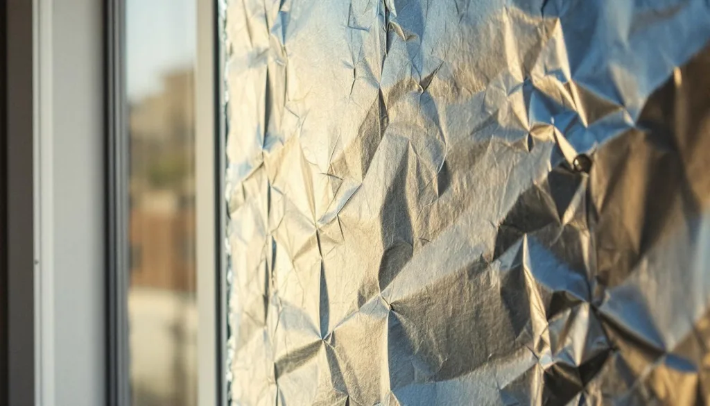 גלה מדוע שימוש בנייר אלומיניום על החלונות אינו חוסך עלויות חימום ואינו יעיל לשמירה על חום הבית.