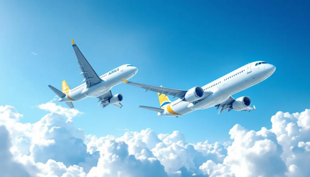 גלה את טכנולוגיית איירבוס המתקדמת שמאפשרת שני מטוסים להגיע לאותה נקודה בו־זמנית בבטחה וללא סכנת התנגשות, ללא צורך במכ"ם או טייס.