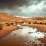 גלה כיצד גשמים קיצוניים יכולים להביא לאסונות חמורים בסהרה, משפיעים על הסביבה והחיים באזור.