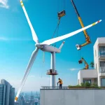 ראש העיר מסביר את ההחלטה לפרק טורבינות רוח ולהעביר אותן למרפסות, ואת ההשפעות הצפויות על הקהילה והסביבה.