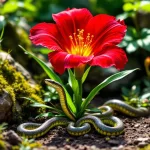 שתלתי את הפרח המיוחד הזה בגינה שלי, ומאז הוא משך אליו את כל הנחשים שבאזור – סיפור בלתי צפוי שמראה את כוחו המסתורי של הטבע.